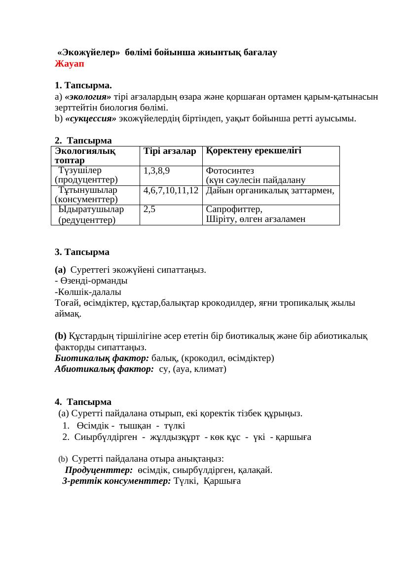 1 БЖБ7кл бақылау ЖАУАП НОВЫЙ ЭКОЖҮЙЕ — копия — копия