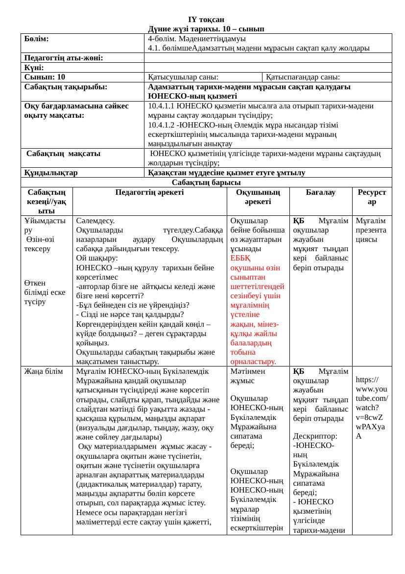 4 тоқсан Д тарих 10-сынып (1) (1)