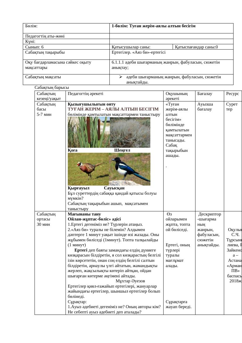 6-сынып әдебиет қмж 1-тоқсан