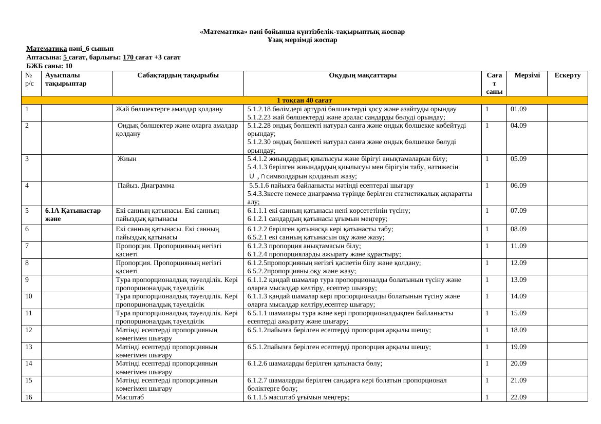 6кл матем 23-24 КТЖ ДҰРЫСЫ