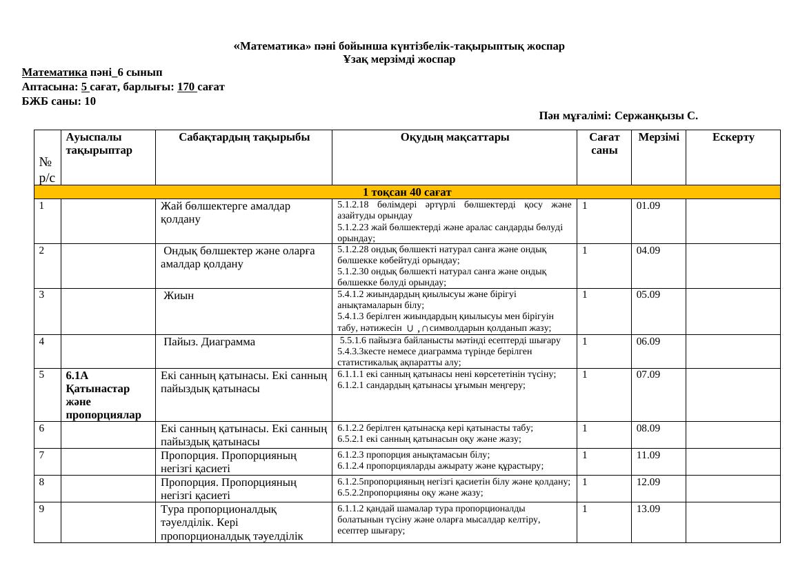 6кл матем 23-24 Сс