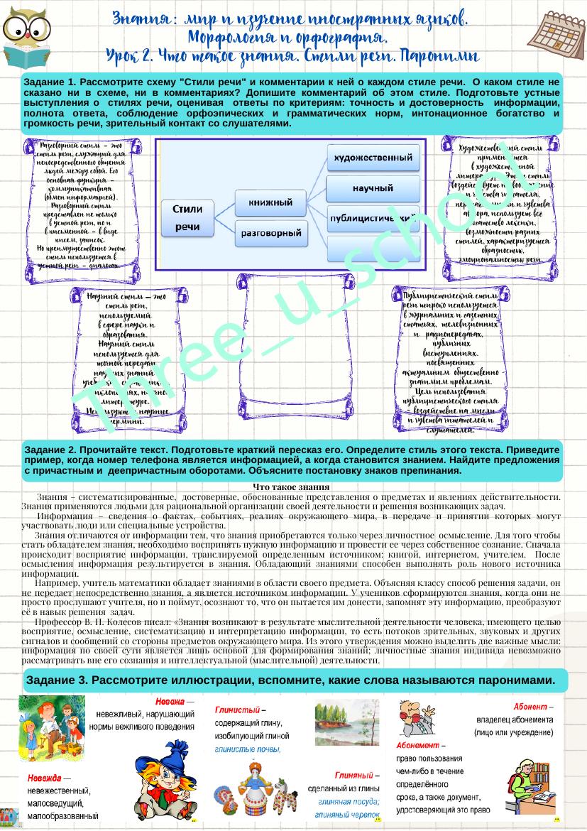 7 класс. Русский язык. 2 четверть
